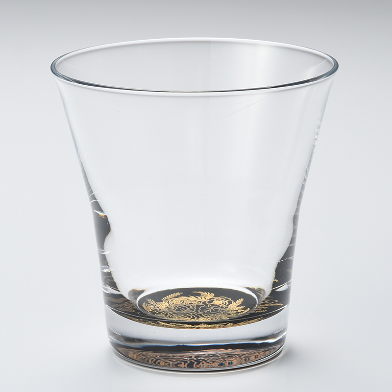 紀州塗り ぬりもん de Verre フリーグラス 金 蒔絵 ボタニカル ソーダ