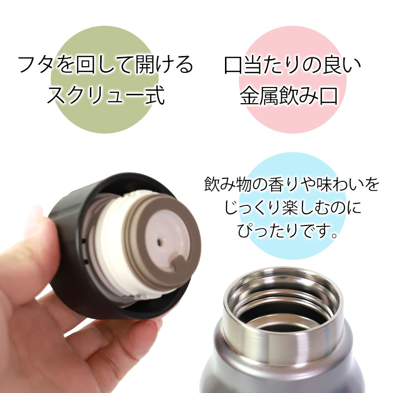 みよし漆器本舗 サーモス THERMOS 炭酸対応 水筒 保冷炭酸飲料ボトル