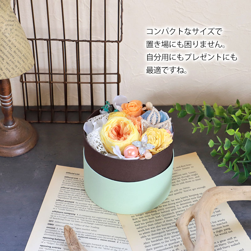 プリザーブドフラワー ボックス入り ビジュコフレ 母の日 ギフト お花