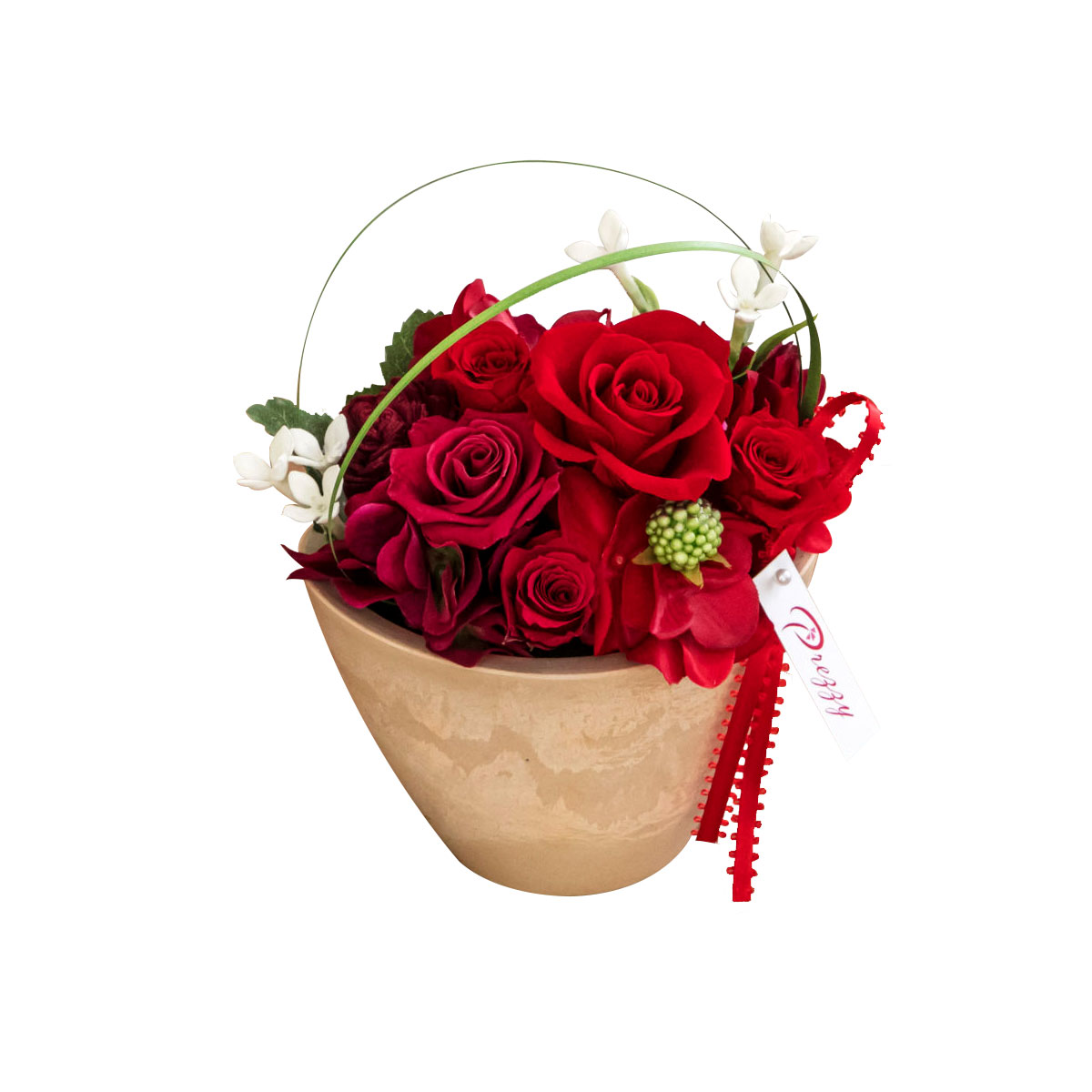 プリザーブドフラワー クリアケース入り クレール 母の日 ギフト お花