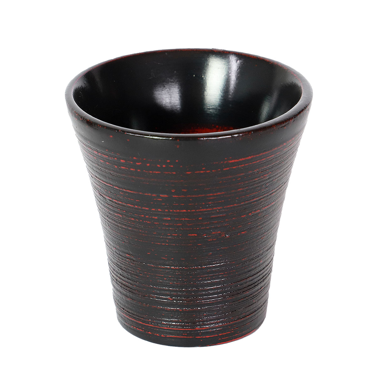 みよし漆器本舗 天然木製 ぐい呑み 根来 曙 酒器 日本酒 お猪口 カップ