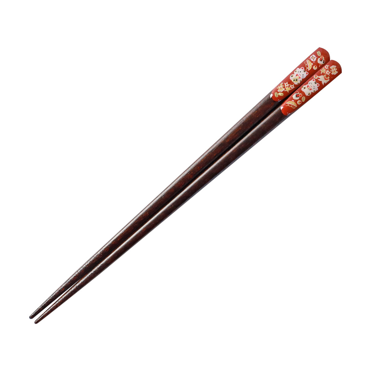 非売品　ALUMINIUM 箸　テーマ付属 楽天市場】お箸 天然木製 天削 天宝黄金 招き猫 23cm 21cm 日本