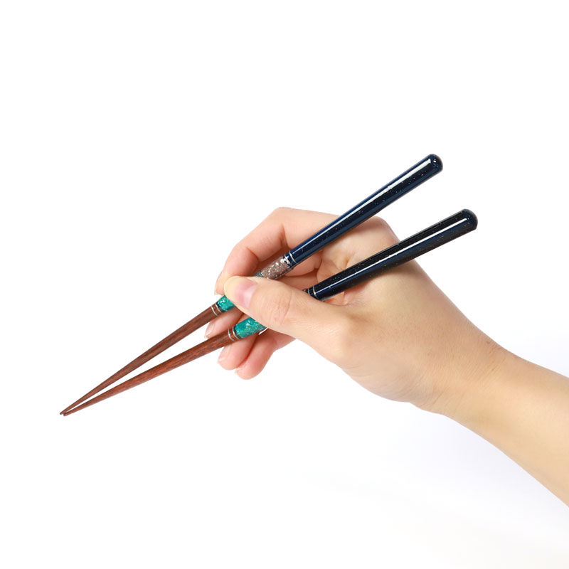 箸入れ　箸　箸置き　10セット　螺鈿　中国　漆　美術　漆器　螺鈿細工 みよし漆器本舗 食洗機対応 箸 日本製 23cm お箸 木製 おしゃれ 滑り