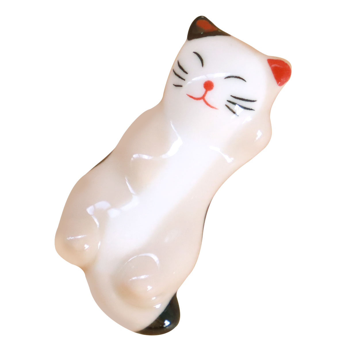 みよし漆器本舗 箸置き 三毛猫 陶器 箸 置き カトラリー レスト