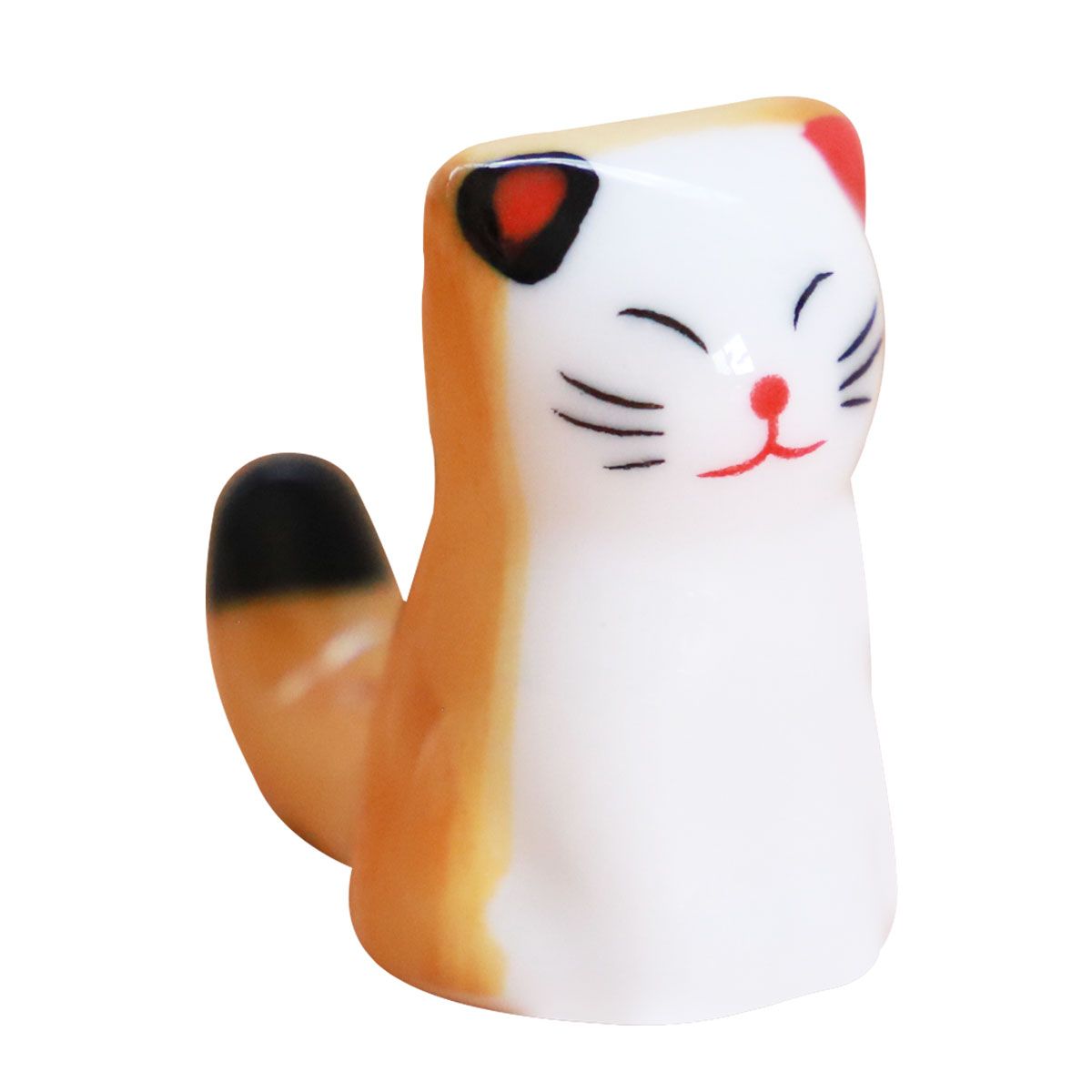 みよし漆器本舗 箸置き 三毛猫 陶器 箸 置き カトラリー レスト