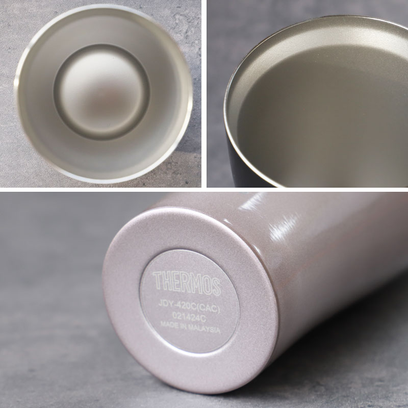 みよし漆器本舗 タンブラー 名入れ無料 サーモス THERMOS 420ml 真空