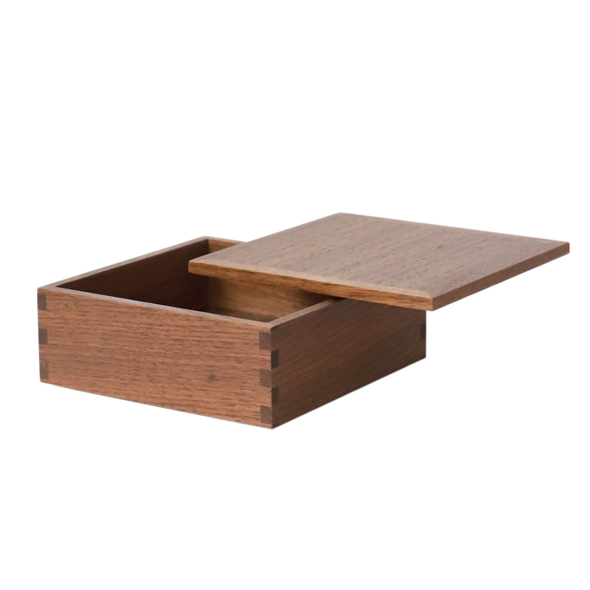 みよし漆器本舗 重箱 一段 5寸 15cm 松屋漆器店 白木塗 ウォールナット