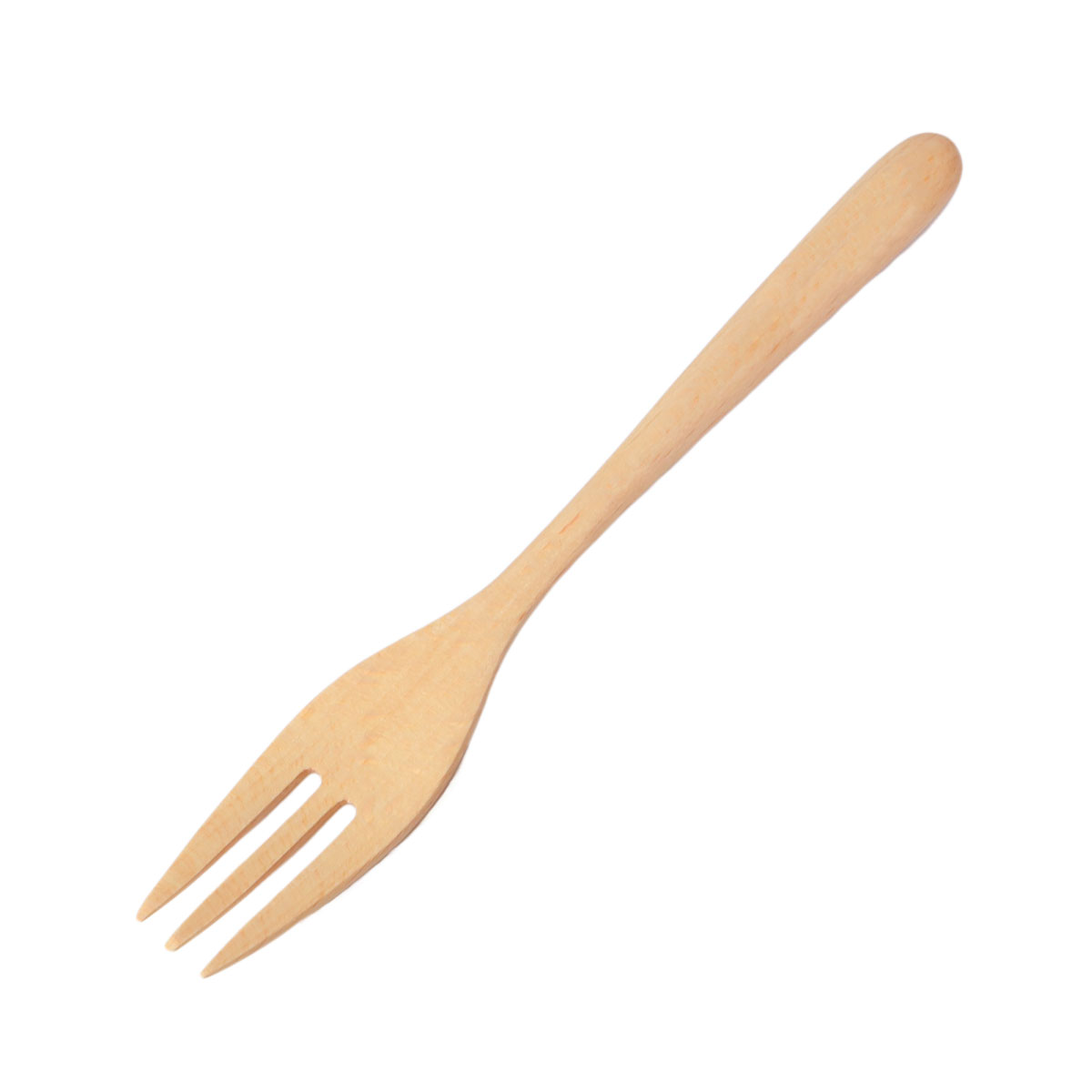 みよし漆器本舗 【50%OFF】 天然木製 ブナの木 スプーン フォーク 16cm