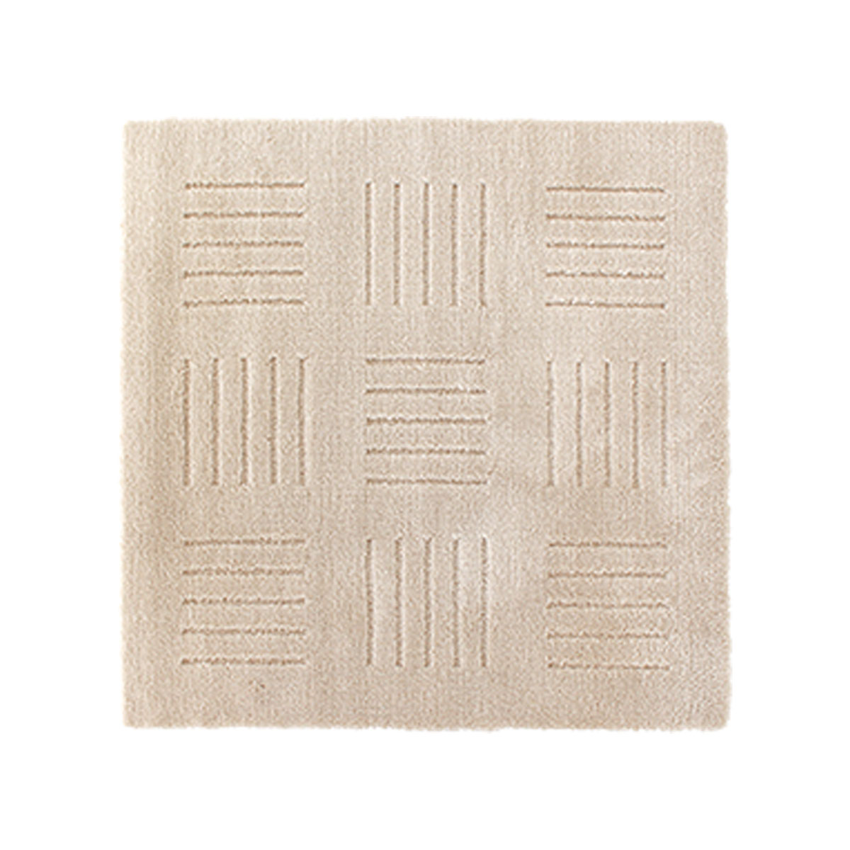 5%OFF】 キッチンマット ピタプラス ブリック 60×60cm 1枚 厚手 吸着