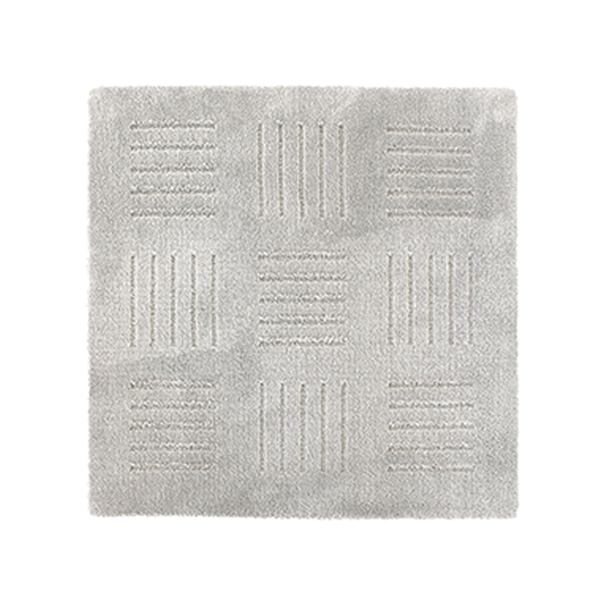 キッチンマット ピタプラス ブリック 60×60cm 1枚 厚手 吸着 洗える