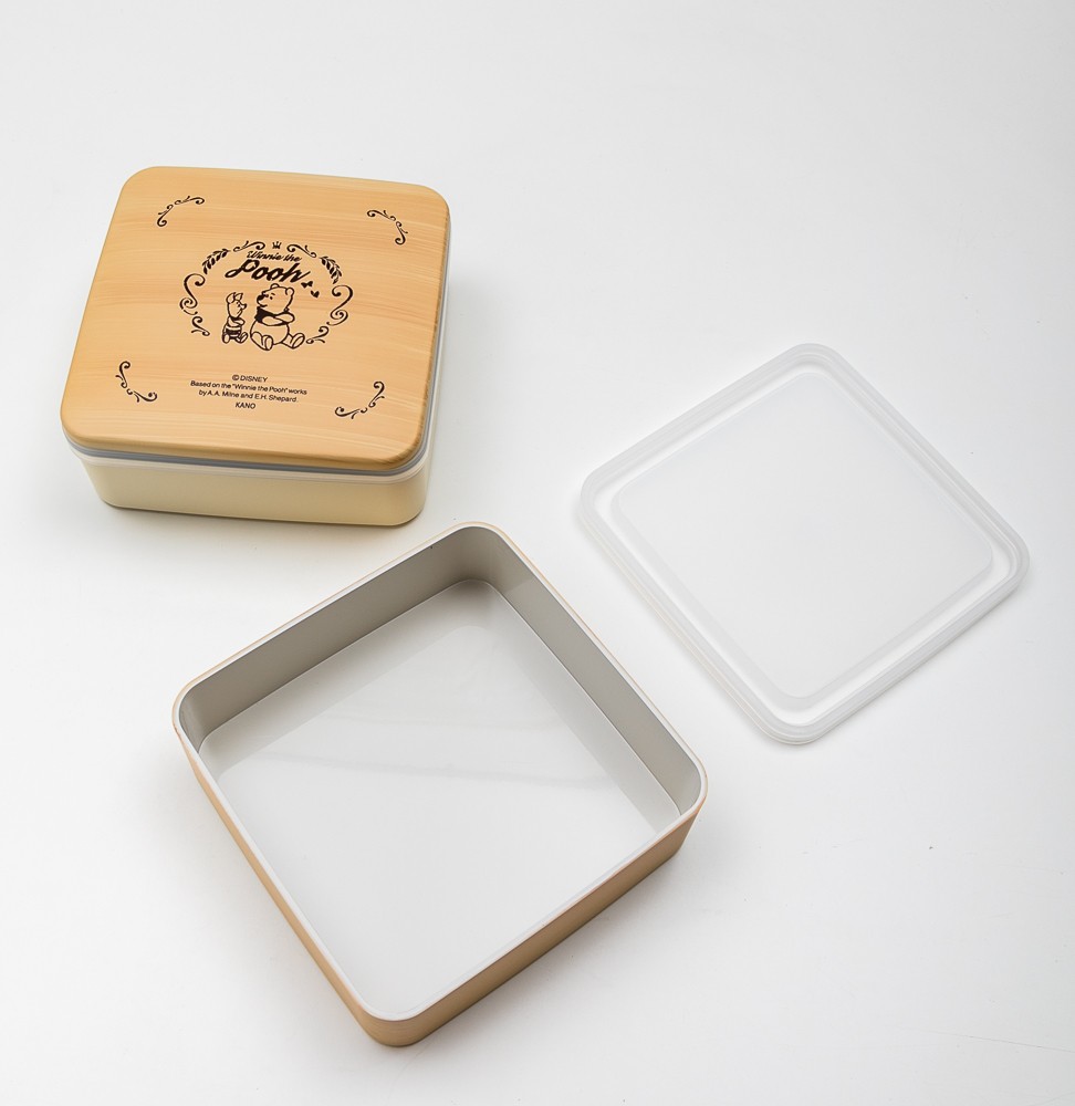 みよし漆器本舗 重箱 Disney 5.0 プー 2段 くまのプーさん お重箱