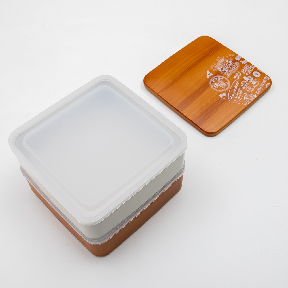 みよし漆器本舗 重箱 Disney ミッキー ミッキーマウス BG 5.0 2段