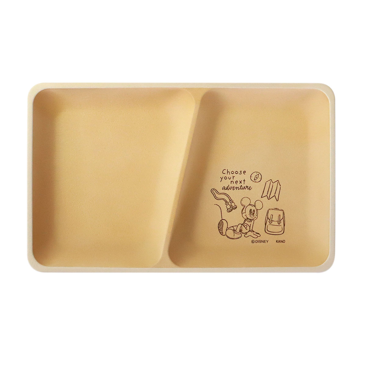 みよし漆器本舗 10％OFF ミッキーマウス プレート 仕切り お皿