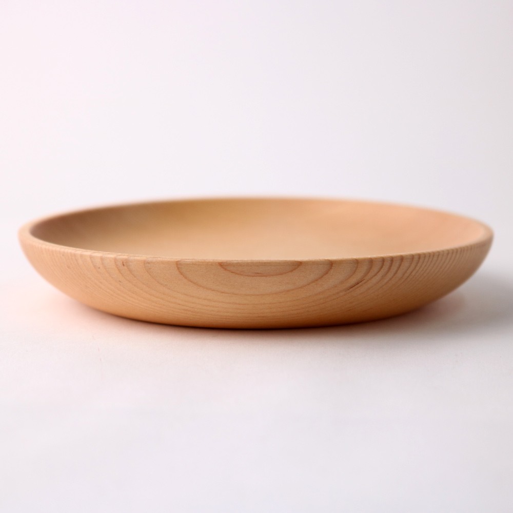 みよし漆器本舗 天然木製 杉の木皿 丸 11.5cm : 曲げわっぱと漆器