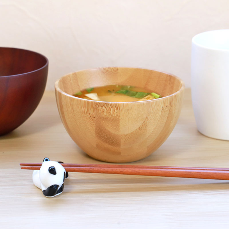 みよし漆器本舗 天然竹製 マルチボウル Mサイズ 汁椀 おしゃれ お椀