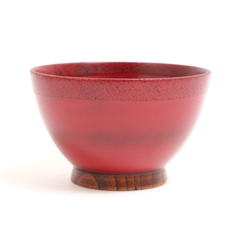 布着せ塗り一汁三菜　　　　　　　　　　　　　赤い木製漆器椀5個セット Amazon.co.jp: 汁椀 渕布 根来 木製 お椀 漆器 漆塗り 和食器 250cc
