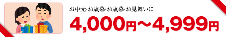 4,000円?4,999円