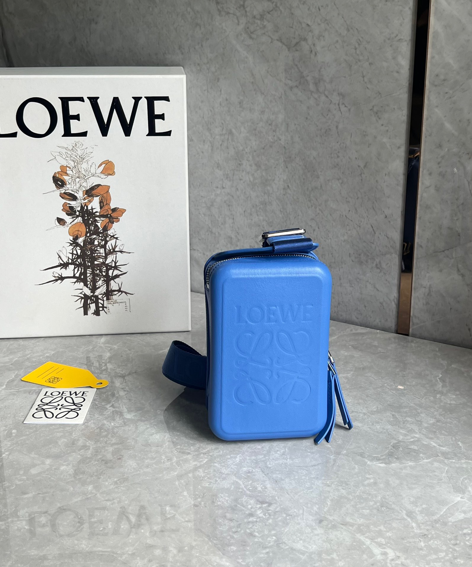 LOEWE ロエベ loewe Molded Sling カメラ クロスボディバッグ ミニ モールデッド スリング（スムースカーフ） 新品 ブランド  バッグ