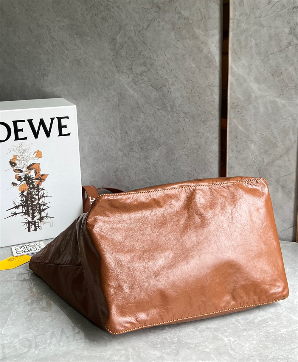 LOEWE ロエベ トートバッグ loewe Fold shopper フォールドショッパー カーフスキン トート バック 新品 ペーパーカーフ 黒  2023新作 送料無料 : miyukigahara-l50 : 御幸ケ原ストア - 通販 - Yahoo!ショッピング