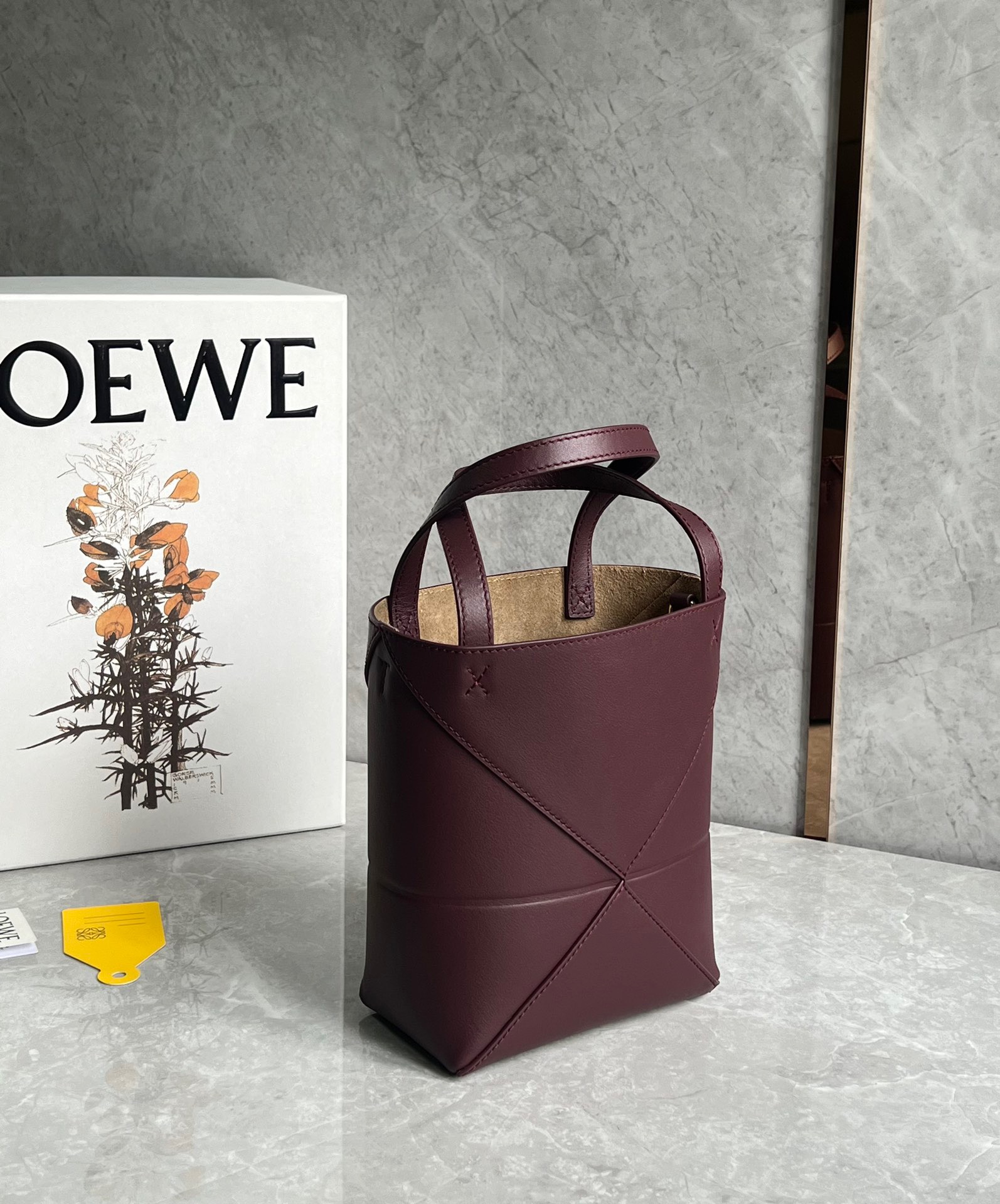 LOEWE 大人気 ロエベ loewe パズルフォルド トート ミニ puzzle