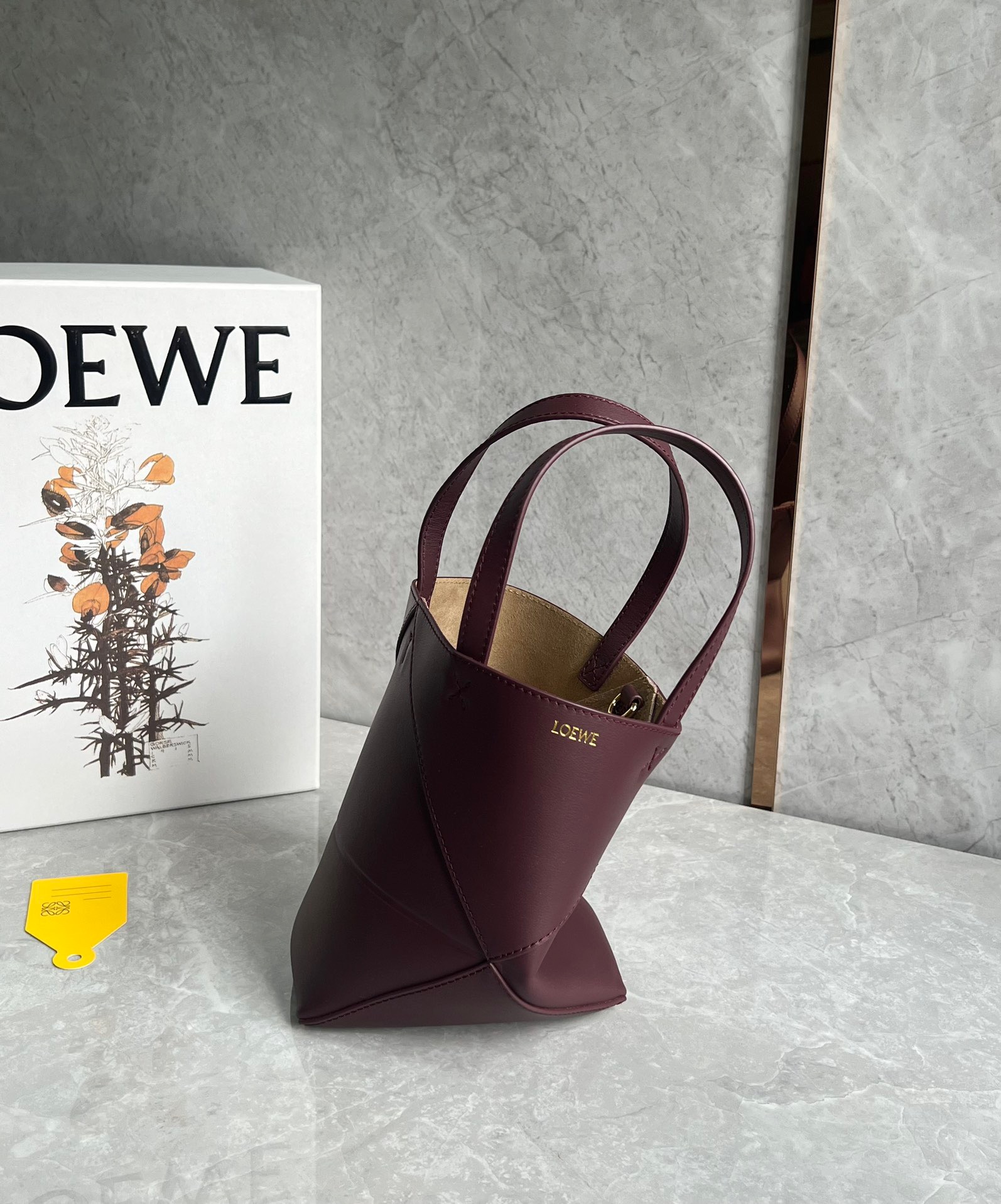 LOEWE 大人気 ロエベ loewe パズルフォルド トート ミニ puzzle