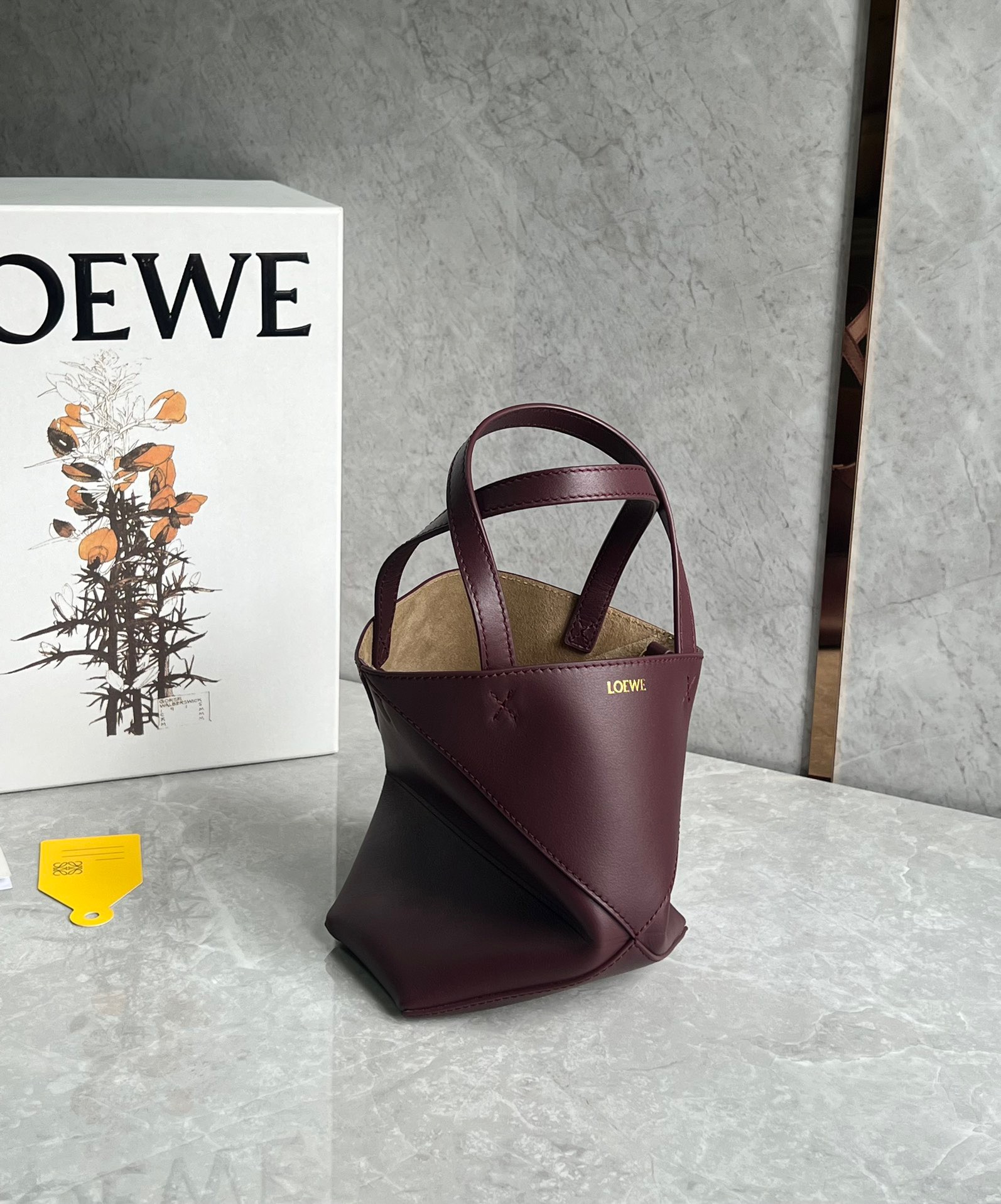 LOEWE 大人気 ロエベ loewe パズルフォルド トート ミニ puzzle