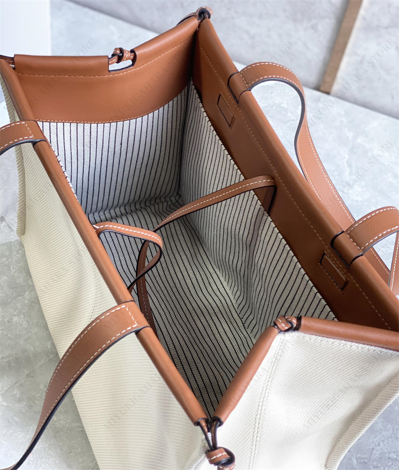 LOEWE ロエベ トートバッグ クッショントート キャンバス カーフ