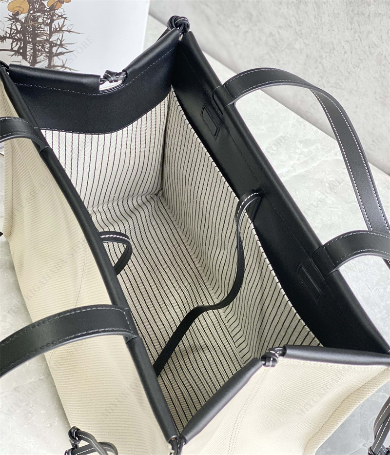 LOEWE ロエベ トートバッグ クッショントート キャンバス カーフ