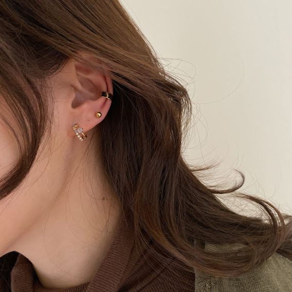 ピアス ゴールド 小ぶり フープ 小さい ゴールドピアス