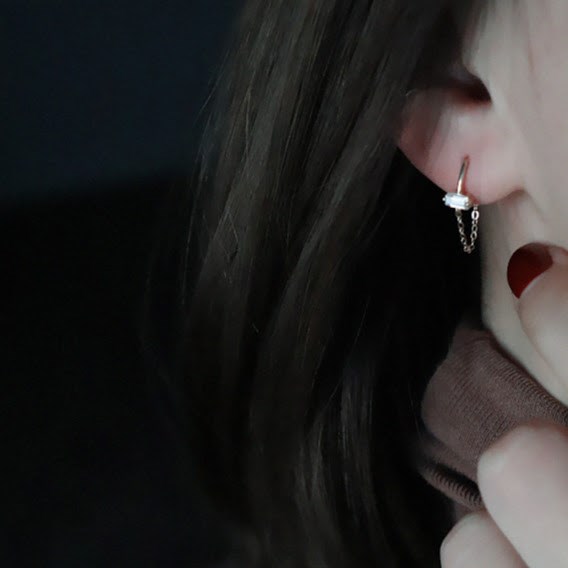 小さいピアス ピアス フープ 小さめ フープピアス 小さい チェーン アレルギー対応 揺れる 小ぶり 14K 14金 ジルコニア ゴールド シルバー レディース |  | 07