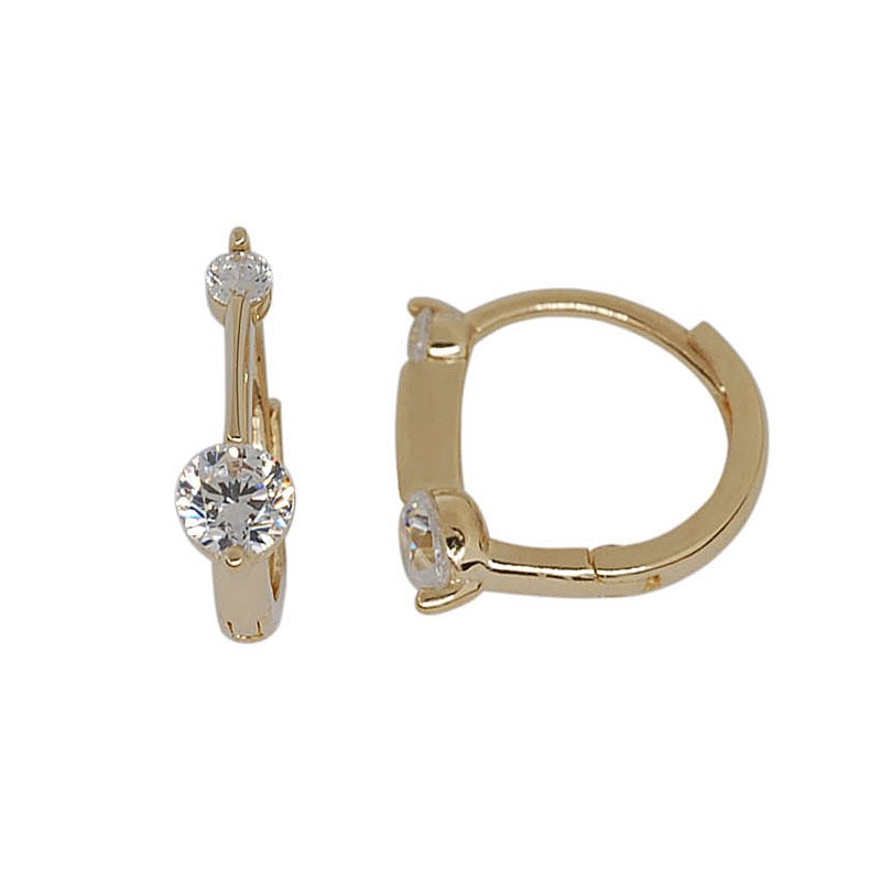 ピアス ゴールド 小ぶり フープピアス 小さい 細い アレルギー対応 小さめ フープピアス ゴールド 14K 14金 ジルコニア CZダイヤ レディース ギフト シルバー925 |  | 05