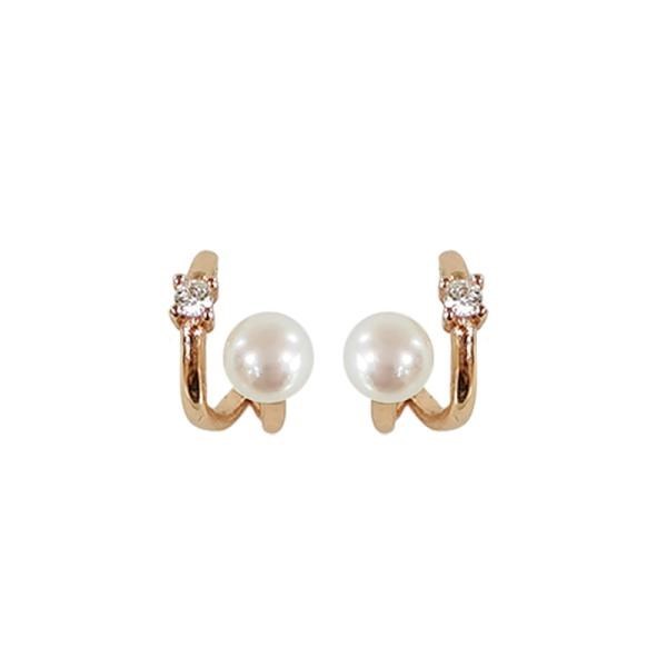 ピアス フープ 小さめ イヤリング シルバー フープイヤリング フープピアス 小さい アレルギー対応 シルバー925 パール リング レディース ピンクゴールド |  | 13