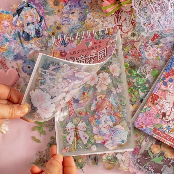 コラージュ シールブック 紙コラージュシールブック コラージュ