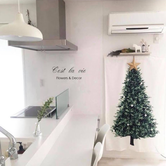 タペストリー クリスマスタペストリー 大判 ツリー 壁掛け 布 インテリア 飾り付け おしゃれ 海外雑貨 壁飾り ウォールデコレーション |  | 04