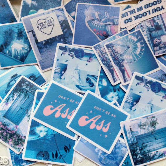 フレークシール 海外 マステ コラージュ 韓国雑貨 スクラップ