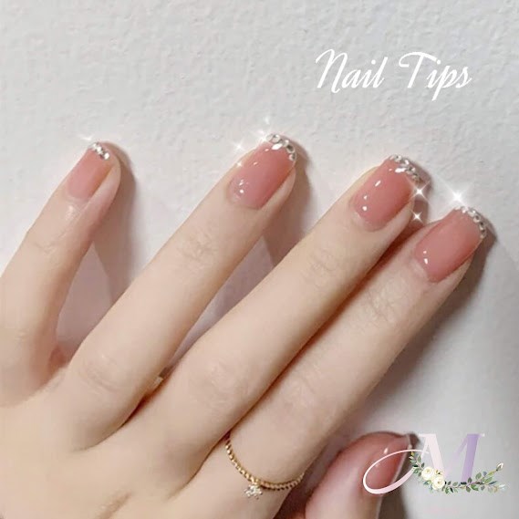 ネイルチップ ロングピンク ネイル チップ つけ爪 ジェルネイル ピンク