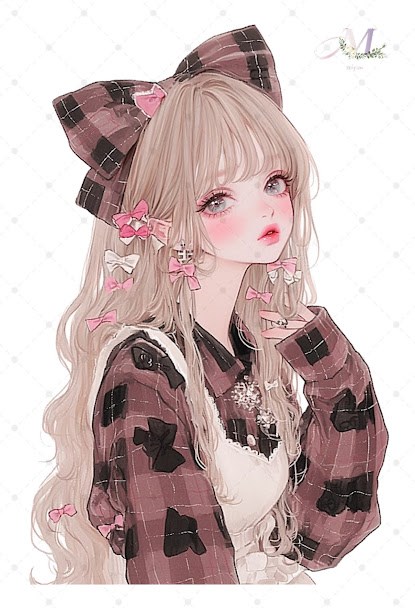 コラージュシール人物 シールセット 女の子 大容量 女の子ステッカー