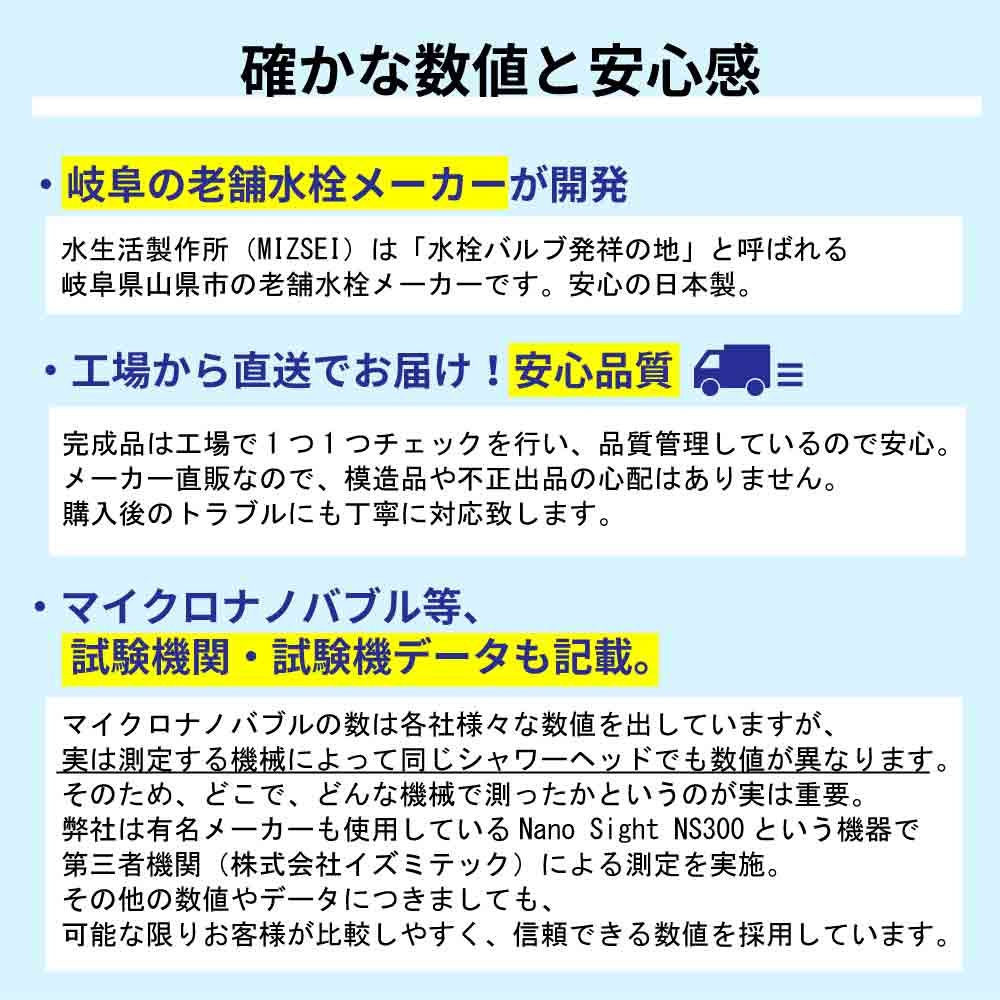 水生活製作所 シャワーヘッド 塩素除去 ナノバブル ミスト 乾燥
