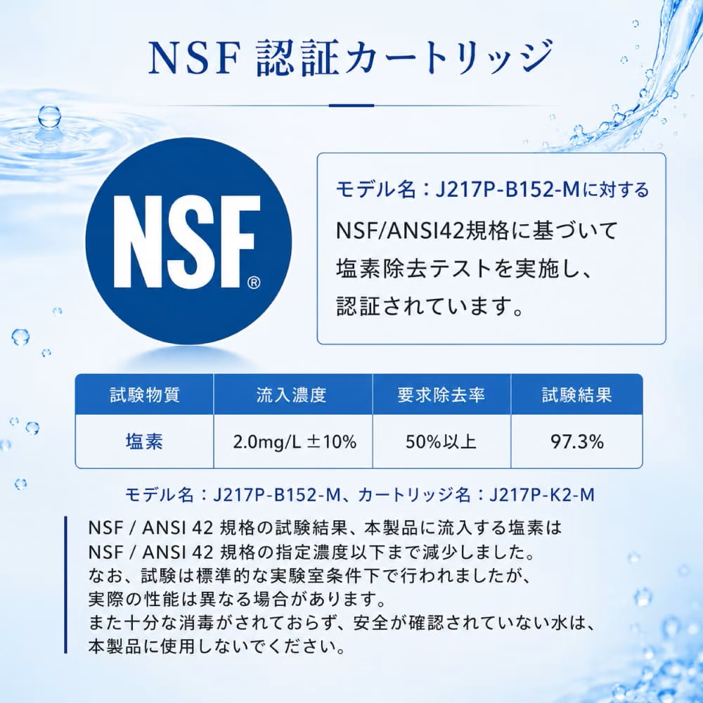 水生活製作所 磨水5 PFAS 除去 ビルトイン 交換用 浄水器 フィルター