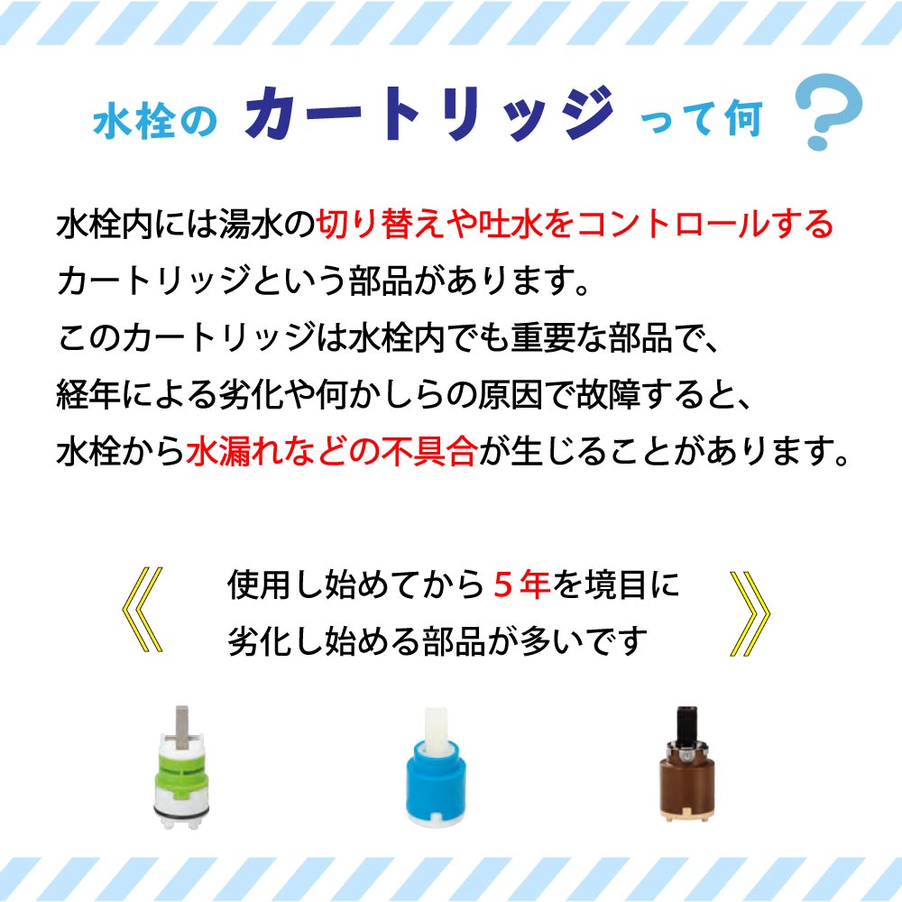 水生活製作所 樹脂製セラミックカートリッジ 立水栓 浄水器専用水栓用