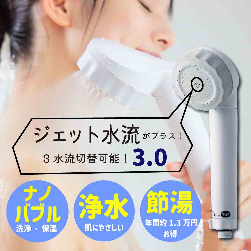 水生活製作所 【最新モデル】バブリージョワー 3.0 シャワー