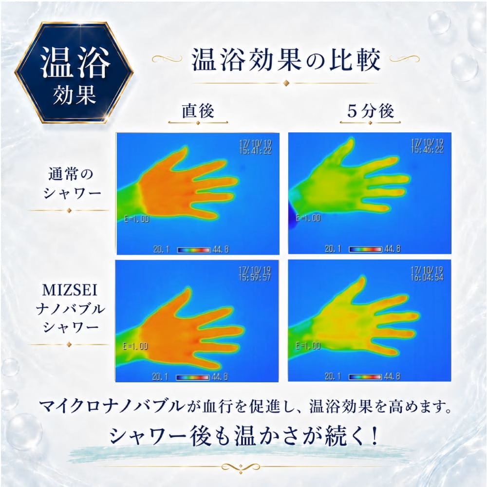 水生活製作所 バブリーミスティシャワー3.0 日本製 シャワーヘッド