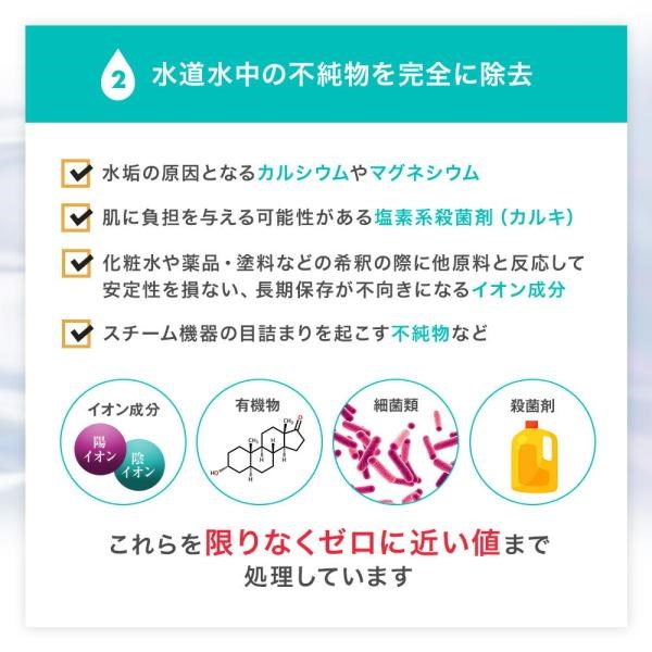 最大92%OFFクーポン 精製水 20l 純水 化粧用 スチーマー cpap 高純度