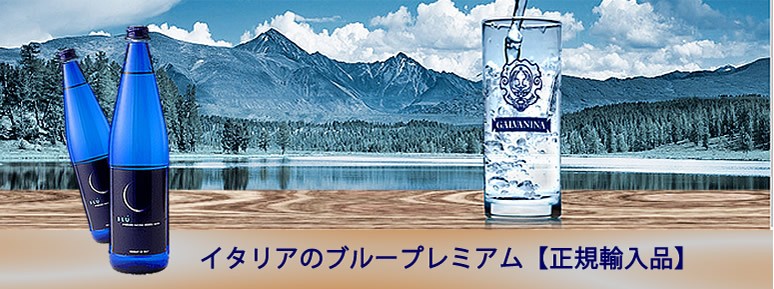 炭酸水 イタリアの高級水 ガルバニーナブルーGalvaninaBlu炭酸 355ml