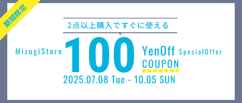 2点購入で100円オフ