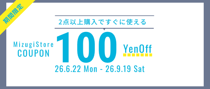 2点購入で100円オフ
