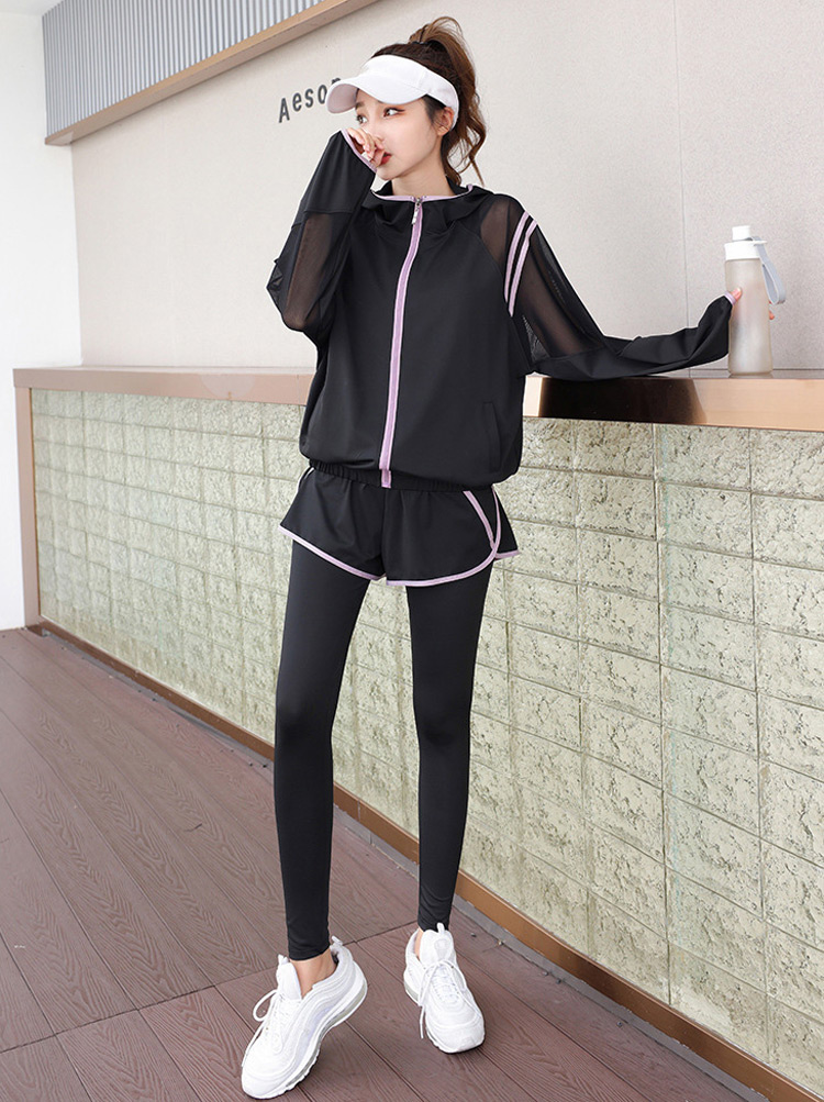 ヨガウェア 上下セット トップス Tシャツ ブラ ショートパンツ