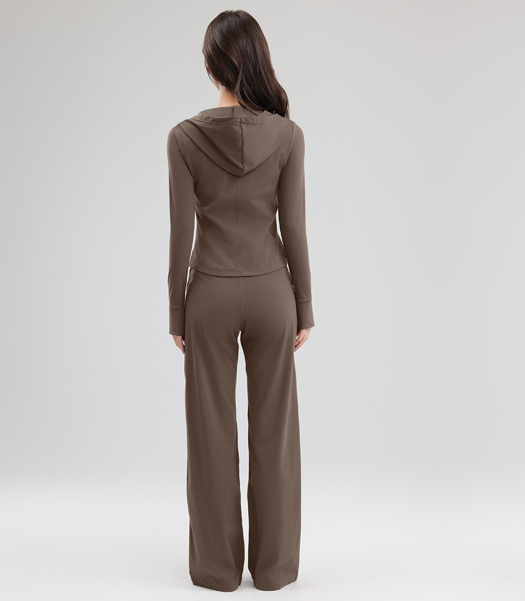 スポーツウェア ヨガウェア フィットネスウェア レディース 長袖 上下2