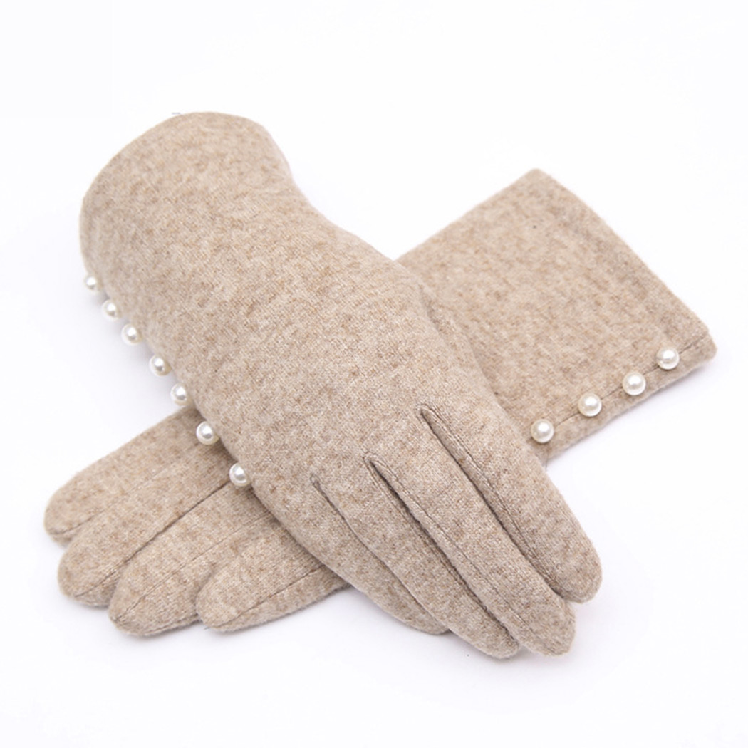 手袋 レディース スマホ対応 親指 人差し指 ハート 手ぶくろ グローブ