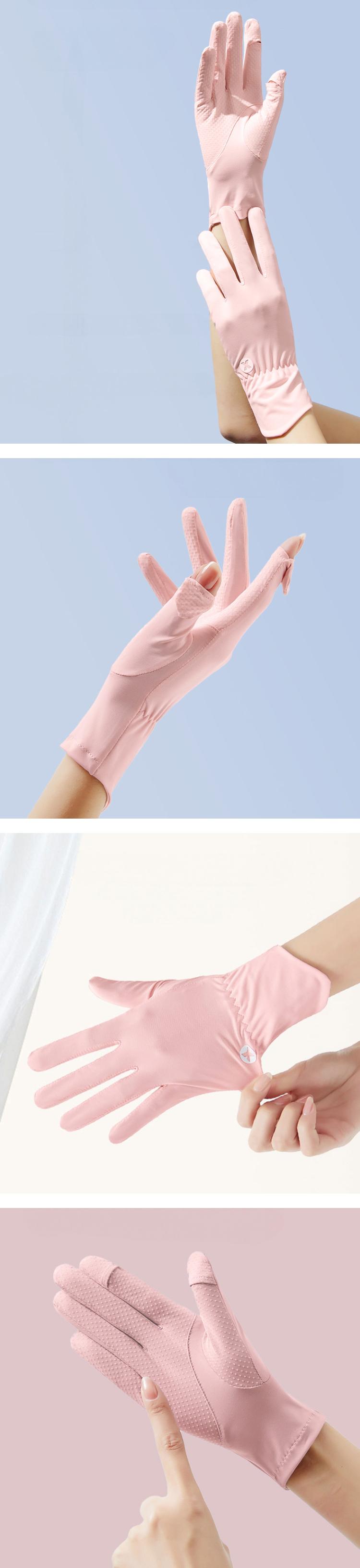 UVカット 手袋 指あり